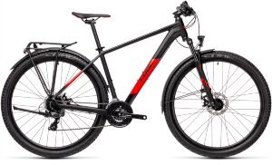 Велосипед cube aim allroad 29 black-red 2021