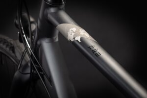 Велосипед cube travel sl iridium-silver trapeze 2021