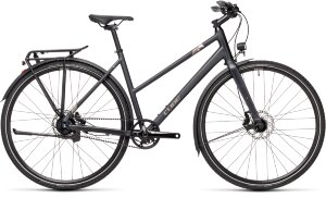 Велосипед cube travel sl iridium-silver trapeze 2021