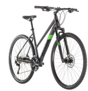 Велосипед cube cross pro iridium \ green \ trapez (2019) 