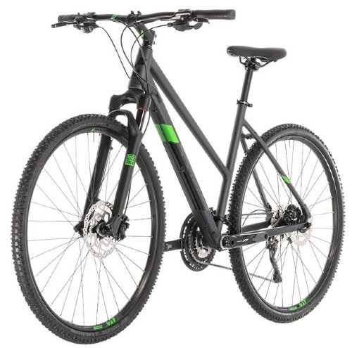 Велосипед cube cross pro iridium \ green \ trapez (2019) 