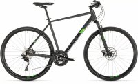 Велосипед cube cross pro iridium \ green (2019)