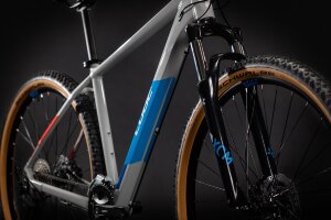 Велосипед cube aim sl teamline edition 29 grey-blue-red 2021