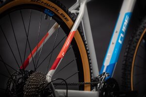 Велосипед cube aim sl teamline edition 29 grey-blue-red 2021