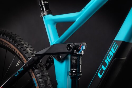 Велосипед cube stereo 140 hpc race 27.5 бензиново-красный 2021