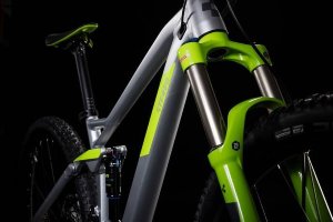 Велосипед cube stereo 120 pro 29 silver \ green (2019)