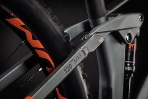 Велосипед cube stereo 120 hpc tm 29 flashgrey-orange 2021