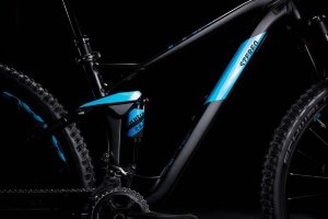 Велосипед cube stereo 120 race 29 black \ blue (2019)