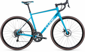 Велосипед Cube Attain Race skyblue´n´black (2022)