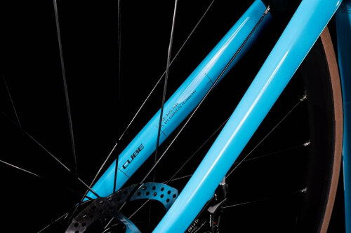 Велосипед Cube Attain Race skyblue´n´black (2022)
