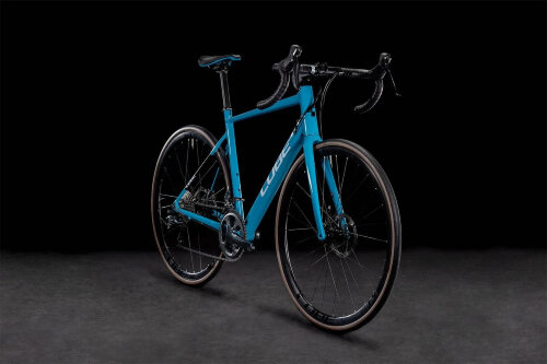 Велосипед Cube Attain Race skyblue´n´black (2022)