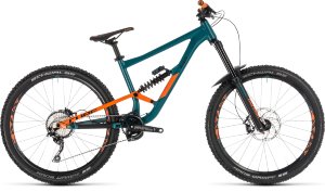 Велосипед cube hanzz 190 race 27.5 pinetree \ orange (2019)