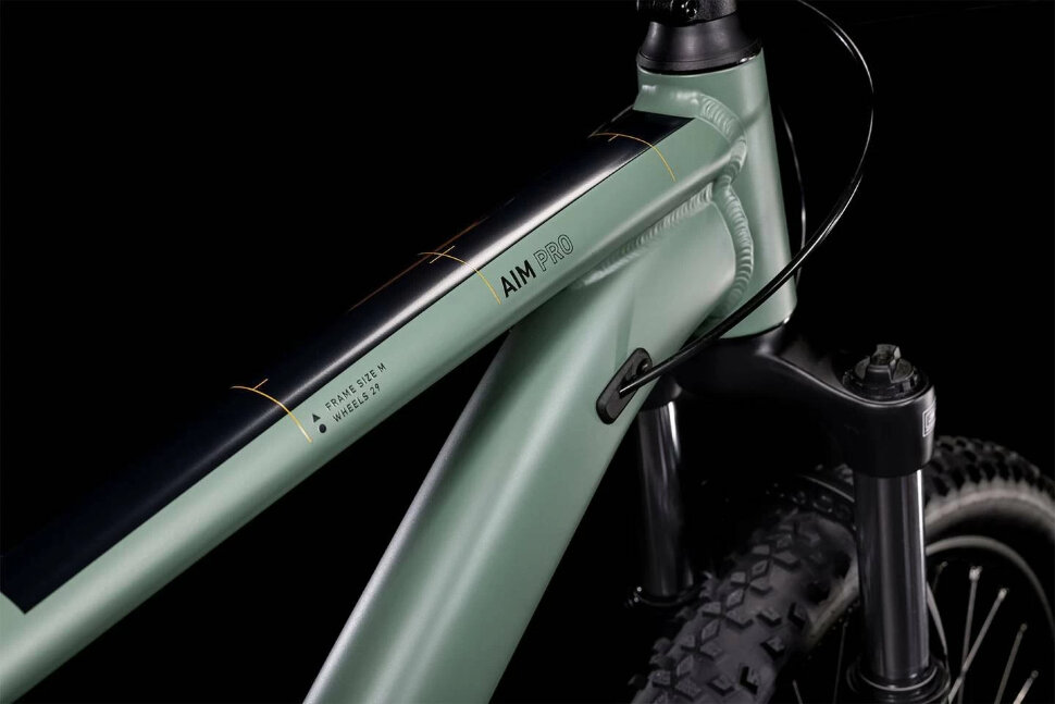2022 Cube Aim Pro 27.5 olive n orange 2022