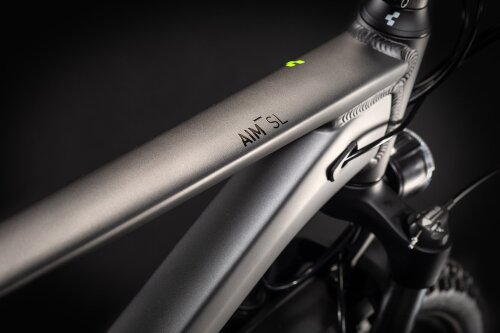 Велосипед cube aim sl allroad 29 серо-зеленый 2021