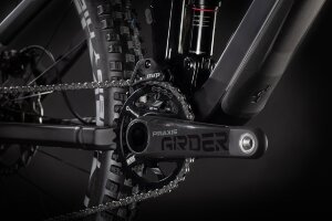 Велосипед cube stereo 140 hpc sl 27.5 polarsilver-black 2021