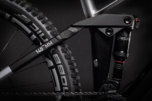 Велосипед cube stereo 140 hpc sl 27.5 polarsilver-black 2021