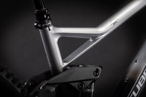 Велосипед cube stereo 140 hpc sl 27.5 polarsilver-black 2021