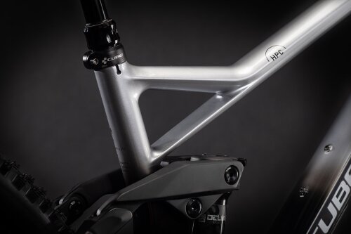 Велосипед cube stereo 140 hpc sl 27.5 полярное серебро-черный 2021