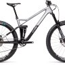 Велосипед cube stereo 140 hpc sl 27.5 полярное серебро-черный 2021