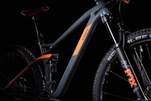 Велосипед cube stereo 120 tm 29 grey \ orange (2019)
