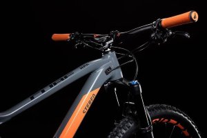 Велосипед cube stereo 120 tm 29 grey \ orange (2019)