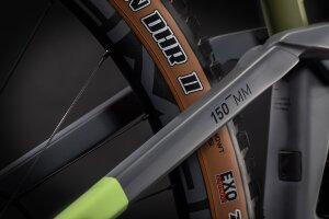 Велосипед cube stereo 150 c:62 race 29 olive-grey 2021