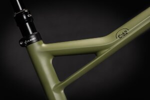 Велосипед cube stereo 150 c:62 race 29 olive-grey 2021