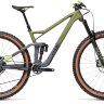 Велосипед cube stereo 150 c:62 race 29 оливково-серый 2021