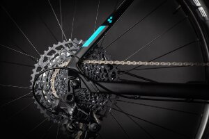 Велосипед cube analog 29 black-petrol 2021