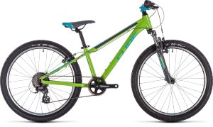 Велосипед cube acid 240 green - blue - grey (2020)