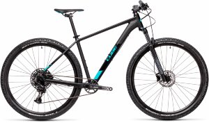 Велосипед cube analog 27.5 black-petrol 2021