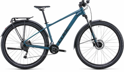Велосипед 2022 Cube Aim SL Allroad 27.5 teal´n´black (2022)