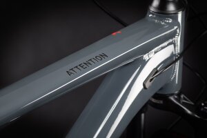 Велосипед cube attention 27.5 grey-red 2021