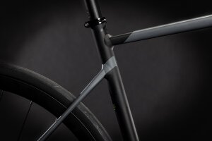 Велосипед cube attain pro black-flashyellow 2021