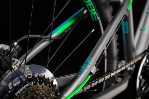 Велосипед cube acid 240 disc grey - neongreen (2020)