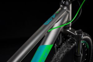 Велосипед cube acid 240 disc grey - neongreen (2020)