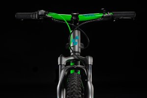 Велосипед cube acid 240 disc grey - neongreen (2020)