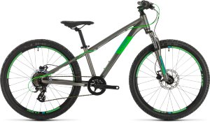 Велосипед cube acid 240 disc grey - neongreen (2020)