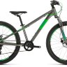 Велосипед cube acid 240 disc серо-неоновый зеленый