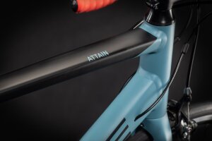 Велосипед cube attain greyblue-red 2021