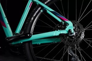 Велосипед cube access WS EXC 27.5 (2019) turquoise