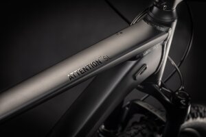 Велосипед cube attention sl 27.5 black-grey 2021