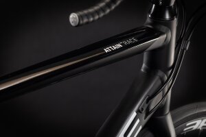 Велосипед cube attain race black-white 2021