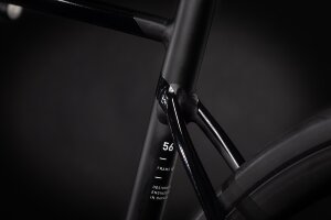 Велосипед cube attain race black-white 2021