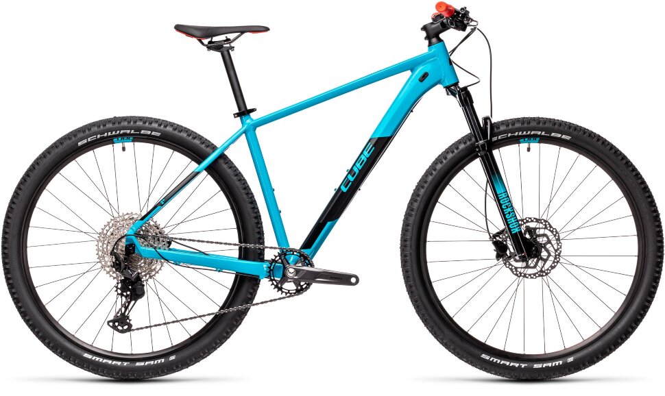 cube attention sl 29 petrol red 2021