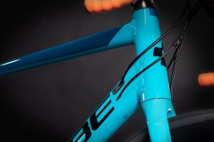 Велосипед cube attain race petrol-orange 2021