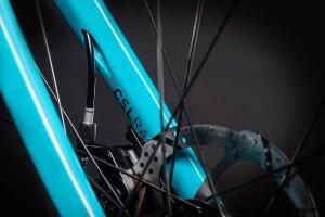 Велосипед cube attain race petrol-orange 2021