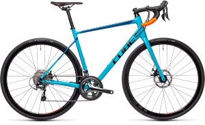 Велосипед cube attain race petrol-orange 2021