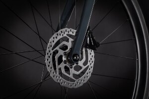 Велосипед cube attain sl grey-black 2021