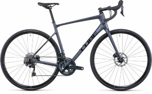 Велосипед Cube Attain GTC SL grey´n´carbon (2022)